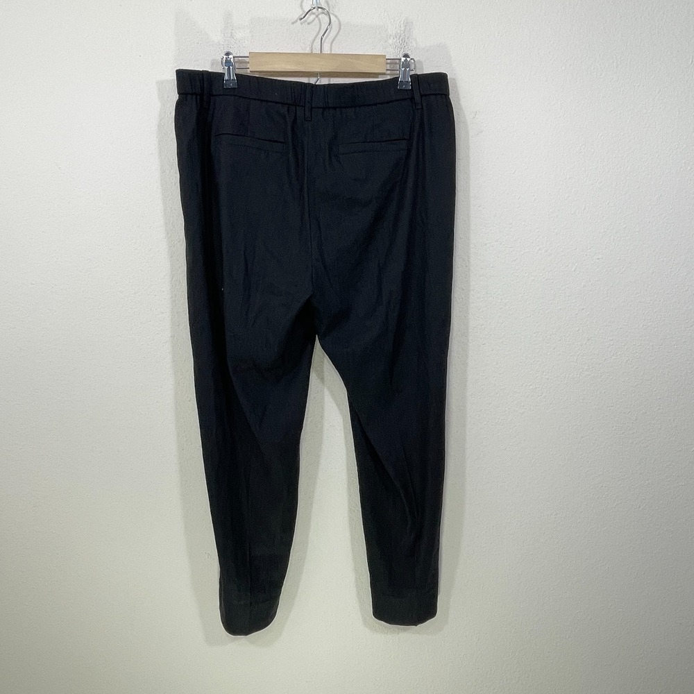 NWT J. Jill‎ Linen Stretch Ankle Pants Size LT  Black Pull On $79 NEW - Picture 3 of 7